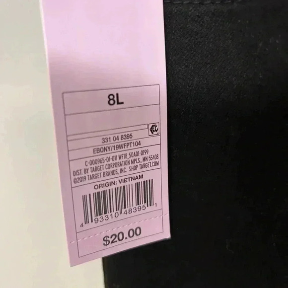 Size 8 long black jeans. New with tags wild fable - Picture 2 of 7